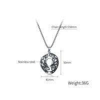 Hip-Hop Streetwear Geometric 304 Stainless Steel No Inlaid Men's Pendant Necklace main image 2