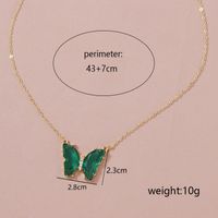 Hot Selling  Fashion Jewelry Butterfly Pendant Women's Necklace main image 6
