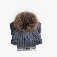 Unisex Casual Sports Solid Color Eaveless Wool Cap main image 3
