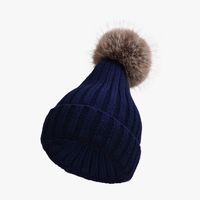 Unisex Casual Sports Solid Color Eaveless Wool Cap sku image 8