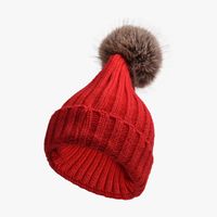 Unisex Casual Sports Solid Color Eaveless Wool Cap sku image 9