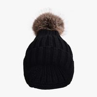 Unisex Casual Sports Solid Color Eaveless Wool Cap main image 5