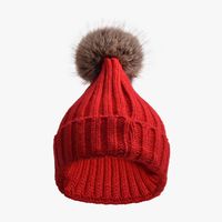Unisex Casual Sports Solid Color Eaveless Wool Cap sku image 19