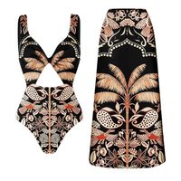 Women's Sexy Printing Printing 2 Pieces Set One Piece Swimwear main image 2