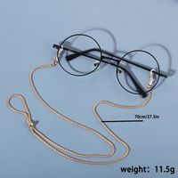 Collar De Doble Uso Con Cadena De Gafas De Metal Antipérdida De Estilo Coreano Al Por Mayor main image 7