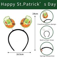 St. Patrick Ethnic Style Letter Plastic Party Carnival Festival Headband main image 4