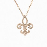Glam Luxurious Solid Color Sterling Silver Plating Inlay Zircon Gold Plated Silver Plated Pendant Necklace sku image 4