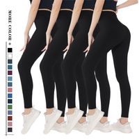 Women's Street Sports Casual Solid Color Ankle-length Leggings main image 4