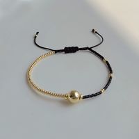 Fashion Geometric Glass Copper Bracelets In Bulk sku image 13