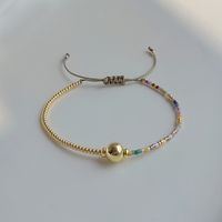 Fashion Geometric Glass Copper Bracelets In Bulk sku image 9