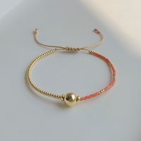 Fashion Geometric Glass Copper Bracelets In Bulk sku image 14