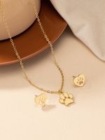 Simple Style Commute Solid Color Ferroalloy Women's Jewelry Set main image 6