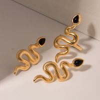 304 Stainless Steel IG Style Vintage Style Plating Snake Jewelry Set main image 1