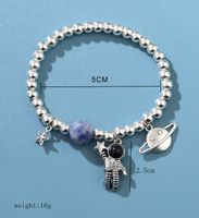 1 Piece Fashion Astronaut Alloy Chain Alloy Unisex Bracelets sku image 2
