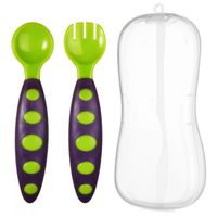 Cute Solid Color Plastic Tableware 1 Set sku image 1