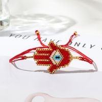 Ig Style Ethnic Style Devil's Eye Palm Glass Rope Wholesale Bracelets sku image 4