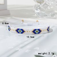 Ig Style Ethnic Style Geometric Heart Shape Eye Glass Handmade Unisex Bracelets main image 3