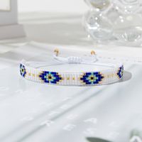 Ig Style Ethnic Style Geometric Heart Shape Eye Glass Handmade Unisex Bracelets sku image 1
