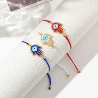 Casual Palm Eye Glass Handmade Women's Bracelets main image 6