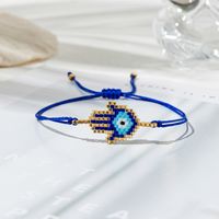 Casual Palm Eye Glass Handmade Women's Bracelets main image 4