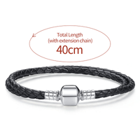 Einfacher Stil Quadrat Sterling Silber Überzug Versilbert Frau Armbänder sku image 3