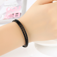 Simple Style Square Sterling Silver Plating Silver Plated Women's Bracelets main image 3