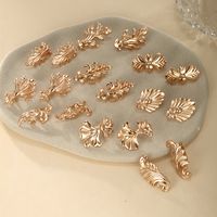 1 Pair Xuping Plant Ginkgo Leaf Plating Alloy Copper Alloy 18k Gold Plated Ear Studs main image 1