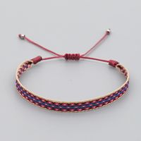 Simple Style Commute Color Block Rope Knitting Women's Bracelets sku image 13