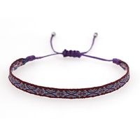 Simple Style Commute Color Block Rope Knitting Women's Bracelets sku image 41