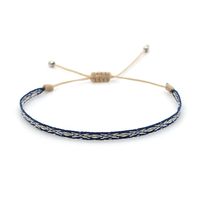 Simple Style Commute Color Block Rope Knitting Women's Bracelets sku image 46