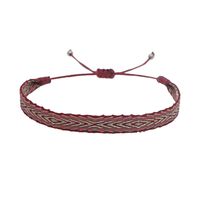 Simple Style Commute Color Block Rope Knitting Women's Bracelets sku image 55