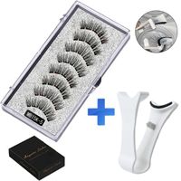 Simple Style Solid Color Imported Fiber False Eyelashes Eyelash Curler 1 Set sku image 16