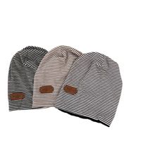 Unisex Streetwear Stripe Eaveless Beanie Hat main image 4