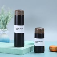 Pastoral Solid Color Stainless Steel Thermos Cup 1 Piece sku image 9