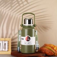 Pastoral Solid Color Stainless Steel Thermos Cup 1 Piece sku image 11