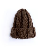 Unisex Simple Style Solid Color Crimping Wool Cap sku image 4