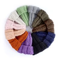 Unisex Simple Style Solid Color Crimping Wool Cap main image 2