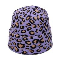 Women's Streetwear Leopard Pearl Eaveless Wool Cap sku image 6