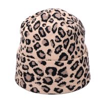 Women's Streetwear Leopard Pearl Eaveless Wool Cap sku image 4