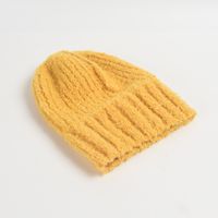 Women's Simple Style Solid Color Eaveless Wool Cap main image 4