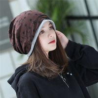 Unisex Simple Style Star Patch Crimping Beanie Hat main image 2