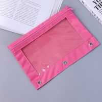 Solid Color Oxford Cloth Learning Korean Style Pencil Case sku image 7