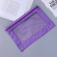 Solid Color Oxford Cloth Learning Korean Style Pencil Case sku image 5