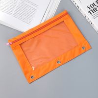 Solid Color Oxford Cloth Learning Korean Style Pencil Case sku image 11
