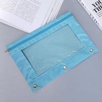 Solid Color Oxford Cloth Learning Korean Style Pencil Case sku image 13