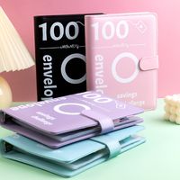1 Set Letter School Pu Leather Preppy Style Notebook main image 3