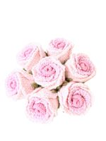 Valentine's Day Lady Flower Yarn Party Street Preserved Flower main image 2
