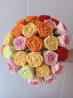 Valentine's Day Lady Flower Yarn Party Street Preserved Flower main image 1