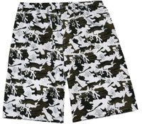 Men's Beach Casual Ditsy Floral Color Block Tree Shorts Shorts sku image 18