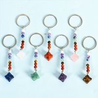 Classic Style Color Block Crystal Unisex Bag Pendant Keychain main image 1